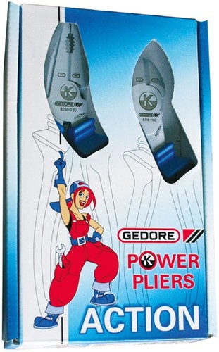 Gedore kraft zangen - kraft-zangen-satz, power