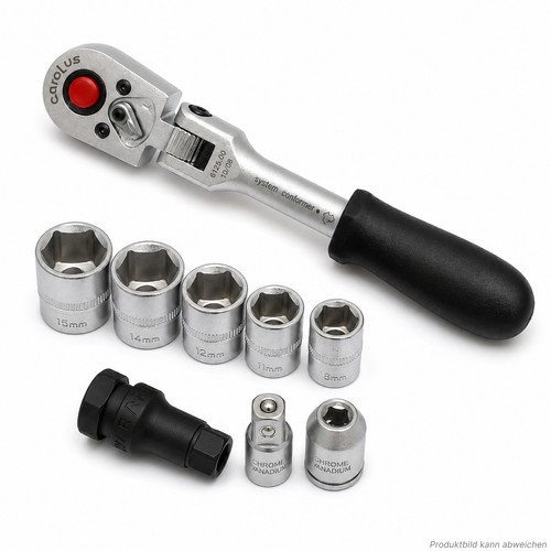 Steckschlüsselsatz 9 tlg - 3/8", 9-tlg